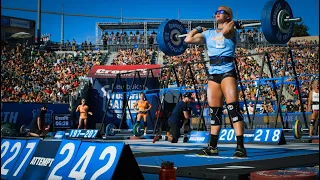 Brooke Ence's ELECTRIC 242-lb. Clean & Jerk—2015 CrossFit Games