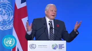 David Attenborough, People's Advocate for #COP26, Address to World Leaders | Climate Action