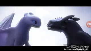 HTTYD 3 Toothelss and Light Fury|Day  by day