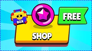 FREE GIFTS BRAWL STARS! - Free star points + Mega box