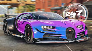 Need for Speed Unbound - FASTEST Top Speed Bugatti Chiron Customization!