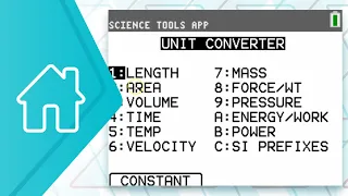 Unit Conversions on the TI-84 Plus CE