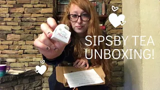 Sipsby Tea Unboxing & Blooming Tea Timelapse!!| August 19