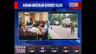 Assam-Mizoram border talks: Crucial meet in Aizwal today