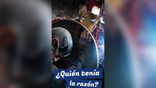 FILOSÓFICAMENTE: ¿Quién tenía la razón en Civil War? Iron Man o el Capitán América.