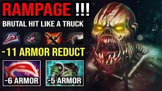 WTF Full Armor Reduction Hit Like a Truck | EPIC Rampage Lifestealer with Desolator AC Dota 2