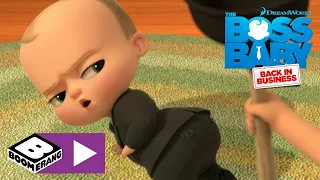 Boss Baby | Boss Baby måste bajsa! | Boomerang Sverige