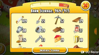 Hay day  Upgrade barn  upto 1000