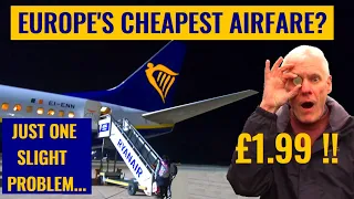 JUST £1.99 !!  - I discovered one little problem. | Ibiza to Valencia on Ryanair