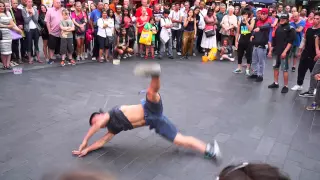 Street Dancing at Leicester Square on July 3 Part 1 of 2