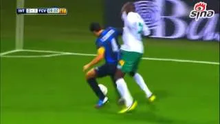 Inter Milan Vs Vaslui 2-2 Goals & Highlights 30-08-2012 Freedy Guarin AMAZING GOAL