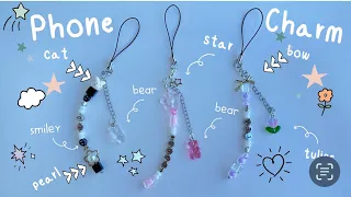 How I make phone charms | Tutorial