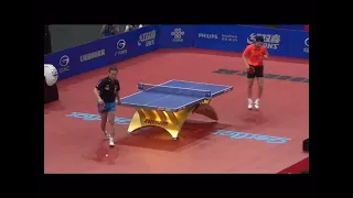 Ma long tasting his own medicine