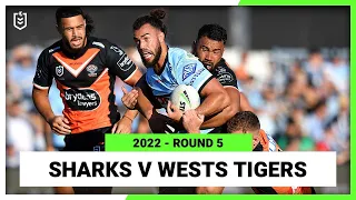 Cronulla-Sutherland Sharks v Wests Tigers | Round 5, 2022 | Full Match Replay | NRL