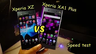 Sony Xperia XZ vs XA1 Plus speed and multitasking test does extra gig RAM makes a difference?