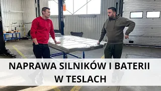 Naprawa silników i baterii w Teslach. | EV REPAIR