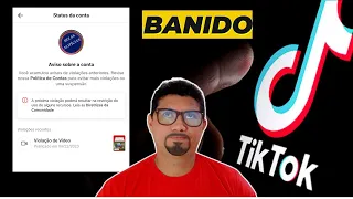 Como corrigir problema de aviso de conta no Tiktok-Veja O Que VC Deve FAZER Pra Não SER Banido