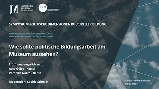 Politische Dimensionen kultureller Bildung - Wie sollte politische Bildungsarbeit am Mueum aussehen?