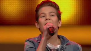 Bruno Mars   Treasure Noah, Stepan, Theodore   The Voice Kids 2014   BATTLE   SAT 1 #bruno #mars