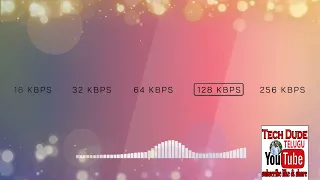 16 vs 32 vs 64 vs 128 vs 256 KBPS MUSIC COMPARISON   SOUND QUALITY DIFFERENCE