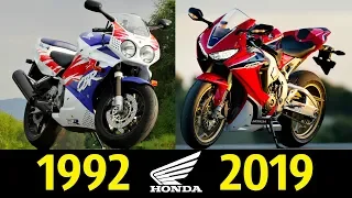 Honda CBR1000RR - Эволюция (1992 - 2019) ! История Модели !