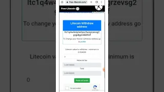 Free Litecoin website Live withdrawal Prof 0.007 Ltc