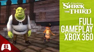 Shrek the Third FULL GAMEPLAY - Longplay/Speedrun - Xbox 360