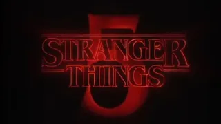 Stranger Things 5 - Title Sequence