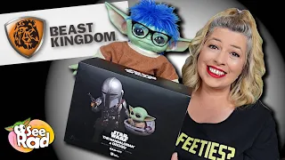 How Cute Is This Mandalorian & GROGU Duo Pack From BEAST KINGDOM?(EAA-111) Egg Attack UNBOXING