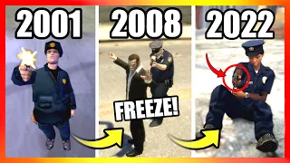 Evolution of COPS LOGIC #3 in GTA Games (2001-2022)