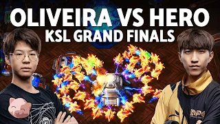 HERO vs OLIVEIRA: Grand Finals | KSL 13 (Bo5 PvT) - StarCraft 2