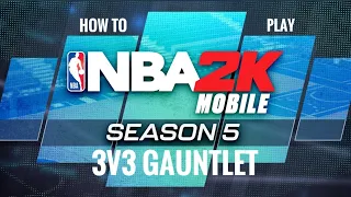 [How to Play] Halloween 3v3 Gauntlet | NBA 2k Mobile Season 5 @pinoyballerz