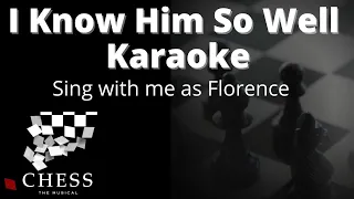 I Know Him So Well karaoke (Svetlana only) - Sing With Me as Florence. From Chess