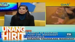 Unang Hirit: Pagsiga ng basura, bawal ayon sa batas | Kapuso Sa Batas