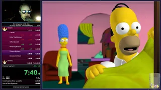 Simpsons Hit & Run All Story Missions Speedrun PB - 1:35:31