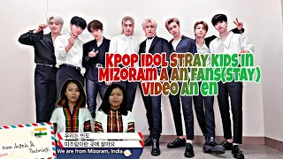 [Mizo sub/Engsub] Kpop idol Stray kids reaction to Stay Thahmingi and Angela from Mizoram,India🇮🇳