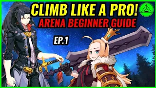 Arena Beginner Guide! How to climb FAST! 🔊 Epic Seven Tips 2022 [Ep 1]