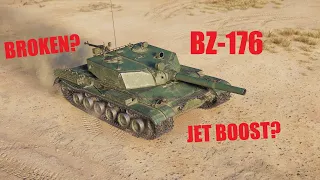 NEW JET BOOSTED TANK! - BZ-176 ( Holiday Ops 2023 - World of Tanks)