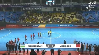 FUTSAL // Uzbekistan 2-6 Morocco // All Goals