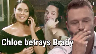 Kristen's plan succeeds, Chloe is attracted to Stefan, betraying Brady - Days of our lives spoilers