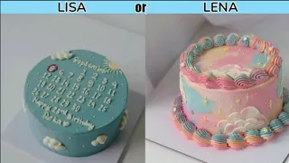 Lisa Or Lena Birthday ( Cake, Dresses, Nails, Hair,)