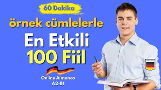 1 Saatte  ALMANCA ÖĞRENIN /100 Önemli Fiil ve Örnek Cümleler