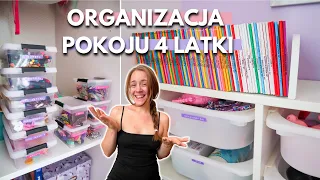 OGROMNA ORGANIZACJA I ODGRUZOWANIE  POKOJU 4 LATKI 👧🏼🧹🧽