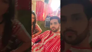 Shakti Arora Aka Ishaan And Bhavika Sharma Aka Savi's Navratri Look❤️‍🔥🤌🏻VM Galaxy❤️‍🔥🤌🏻#Shorts