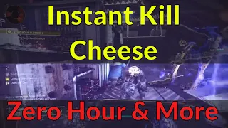 Instant Kill Cheese Zero Hour Legend - Spider Tank & Other Fallen Walkers