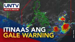 Gale warning, itinaas sa ilang baybayin ng Luzon, Visayas at Mindanao