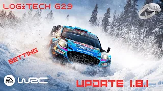 EA SPORTS WRC VR РЕЖИМ | 1.8.1 | Logitech G29 | Quest 3
