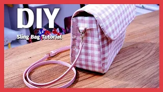 DIY Sling Bag #SewingTricksandTips