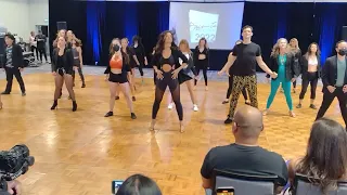 La Alemana Footwork Challenge at SFIBF - "La Bachata" by Manuel Turizo