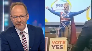 Lefties losing it: Drag queen ‘butchers’ John Farnham hit at Yes campaign launch